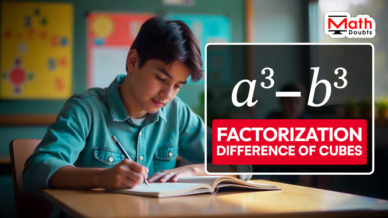 factoring difference of two cubes