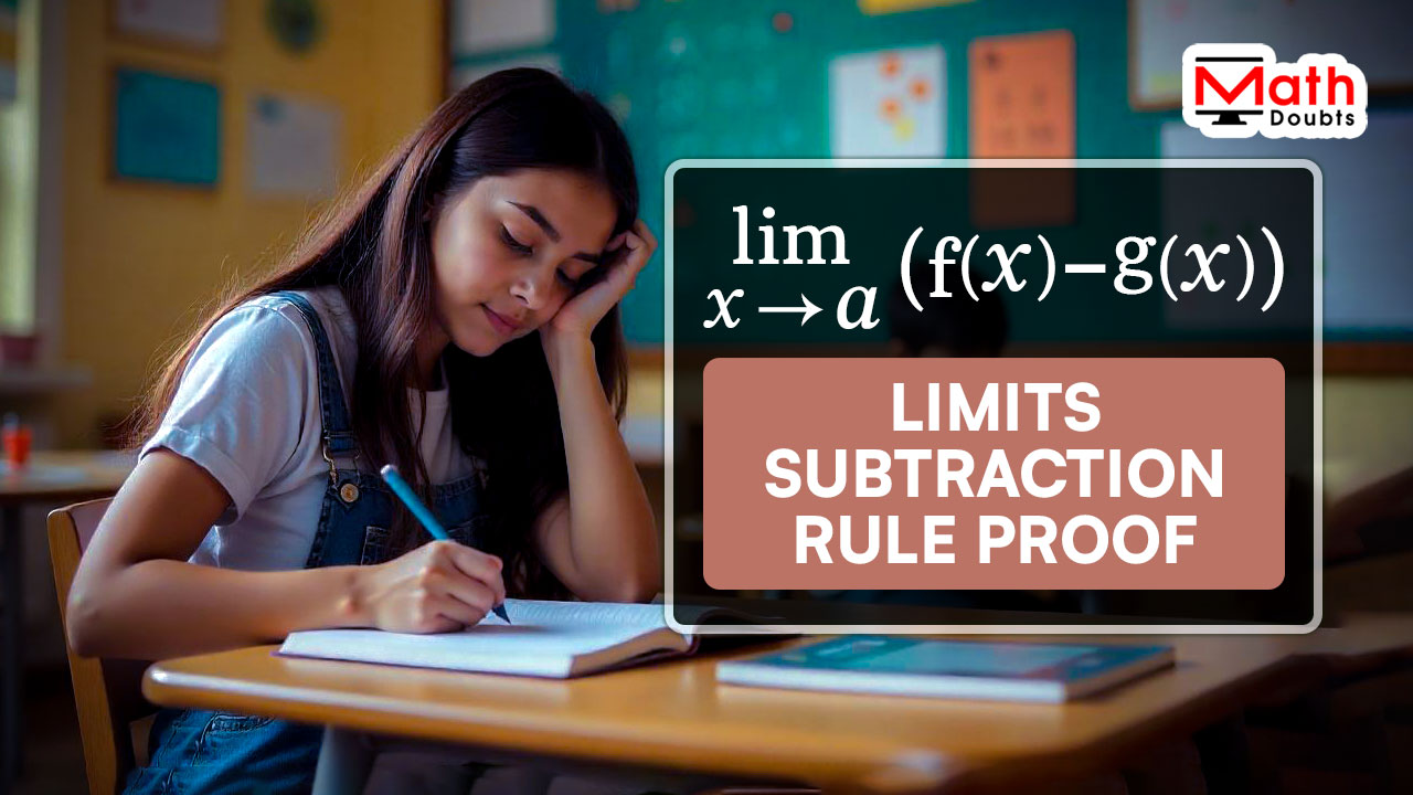 limit difference rule proof